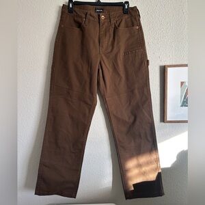 Brixton Relaxed Fit Brown Pant